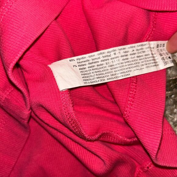 Zara Ribbed Bodycon Square Dress Large - Picture 6 of 6